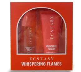 Ecstasy Whispering Flames Gift Set Fragrance Mist 150ml & Fragrance Lotion 150ml