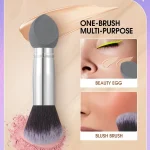 Multifunctional Double-ended Beauty Egg & Makeup Brushx