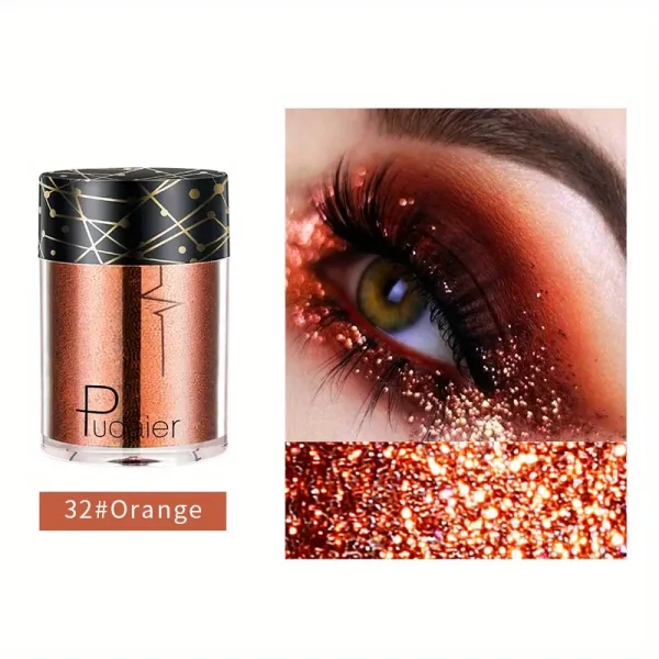 Sparkling Monochrome Eyeshadow Powder with Glitter32