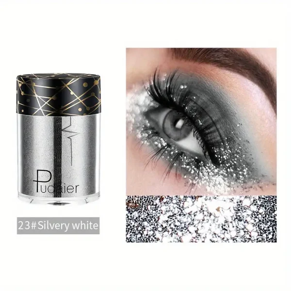 Sparkling Monochrome Eyeshadow Powder with Glitter5