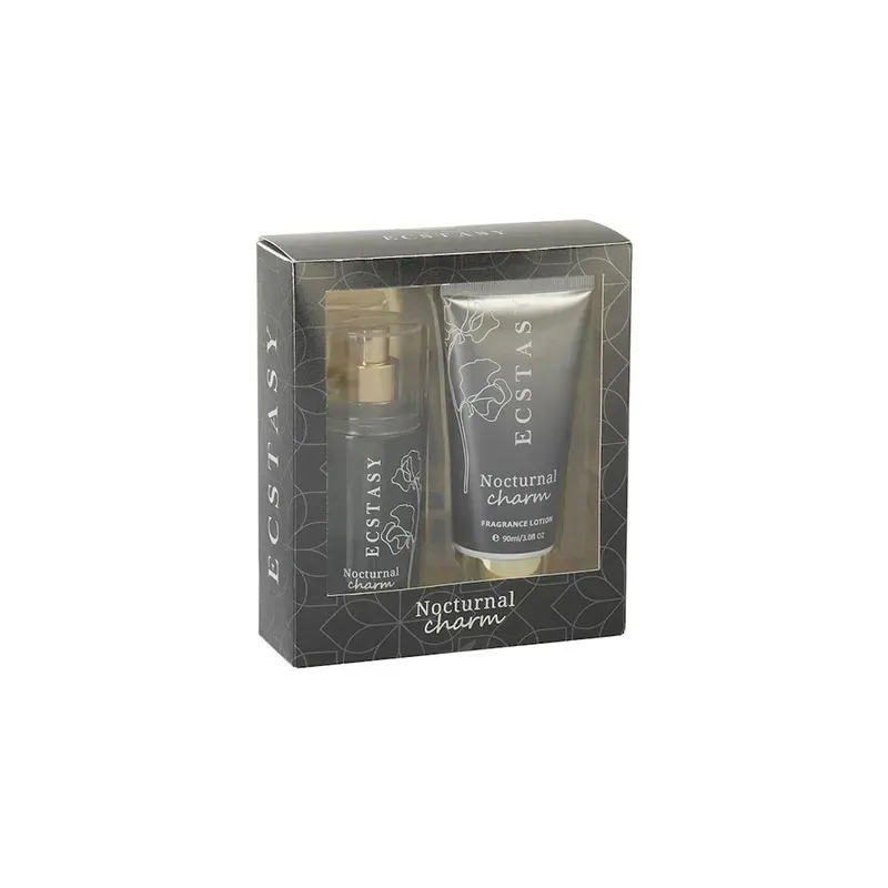 ECSTASY Gift Set Nocturnal Charm Body Cream 90ml & Body Mist 90ml