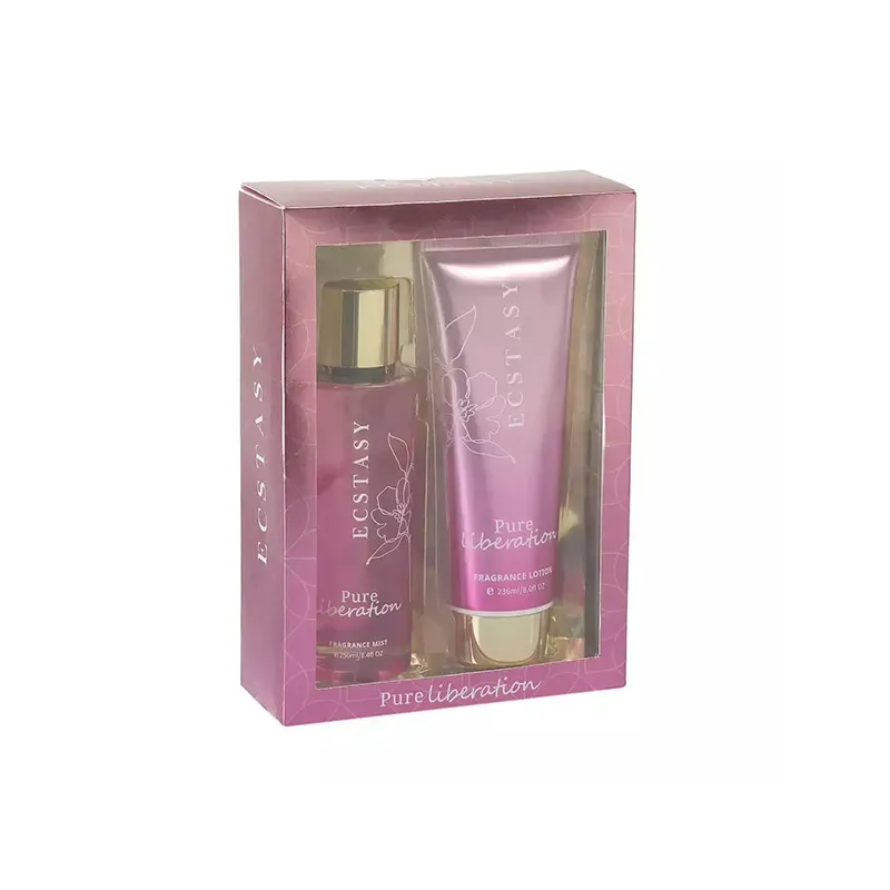 ECSTASY Gift Set Pure Liberation Body Cream 236ml & Body Mist 250ml