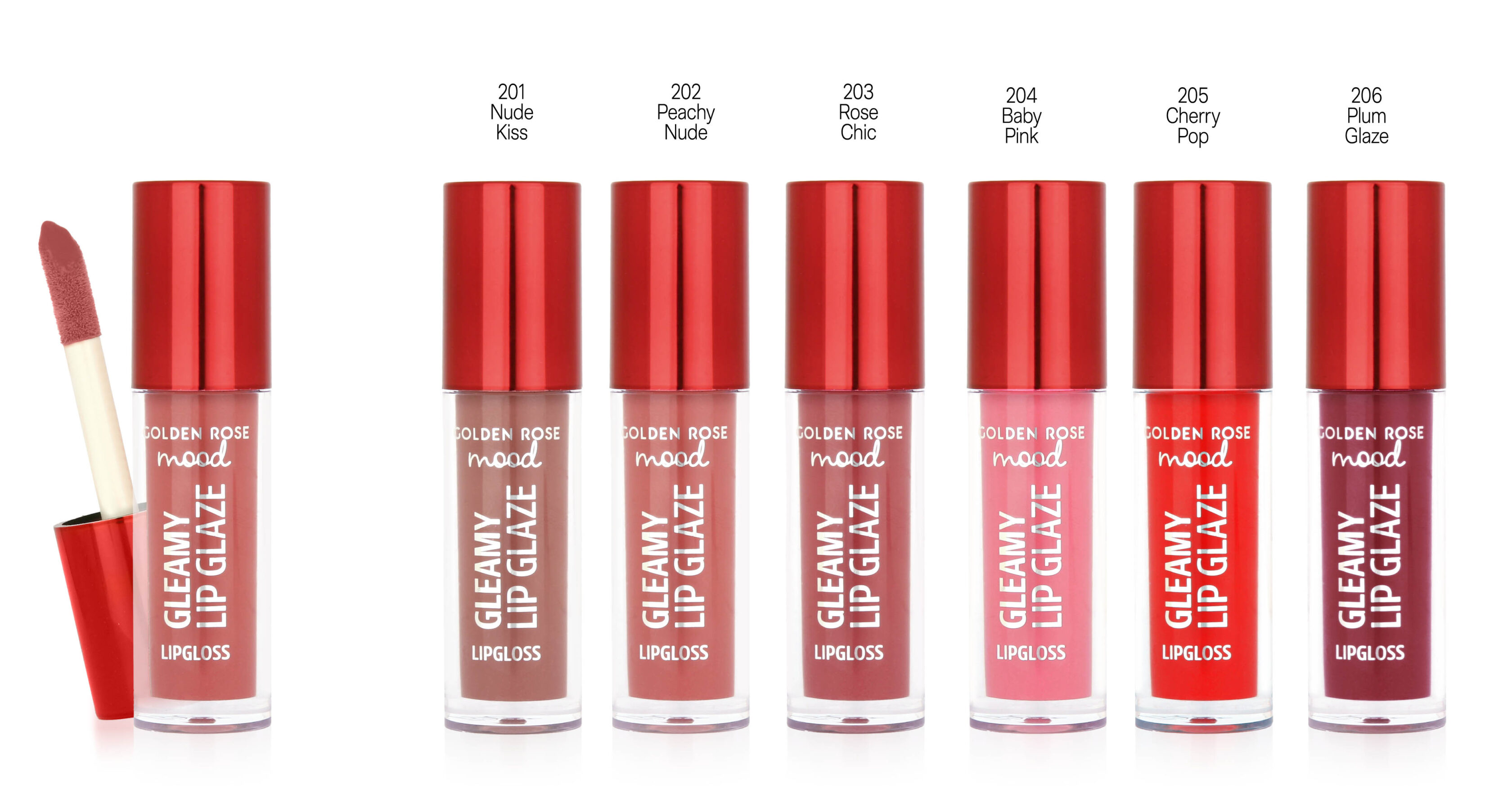 GoldenRose Mood Gleamy Lip Glaze LipGloss