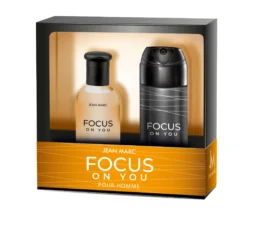 JEAN MARC Focus You Men's Gift Set - Eau de Toilette 100 ml + Deodorant 150 ml