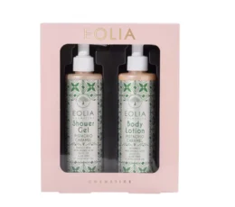 EOLIA COSMETICS PISTACHIO CARAMEL GIFT SET BODY LOTION 250ML + SHOWER GEL 250ML