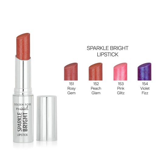 GOLDEN ROSE Mood Sparkle Bright Lipstick