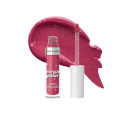 Liquid lipstick with shimmer Mega Glitter - Pink Future